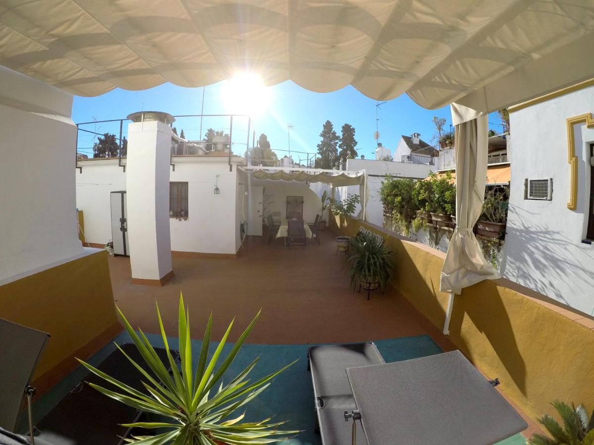 Duplex Acogedor Con Gran Terraza En Pleno Centro De Sevilla! Dış mekan fotoğraf