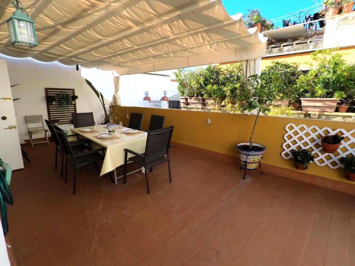 Duplex Acogedor Con Gran Terraza En Pleno Centro De Sevilla! Dış mekan fotoğraf